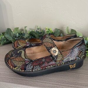 Alegria Paloma Mary Jane shoes EU 38 Leather Multicolor PAL-578